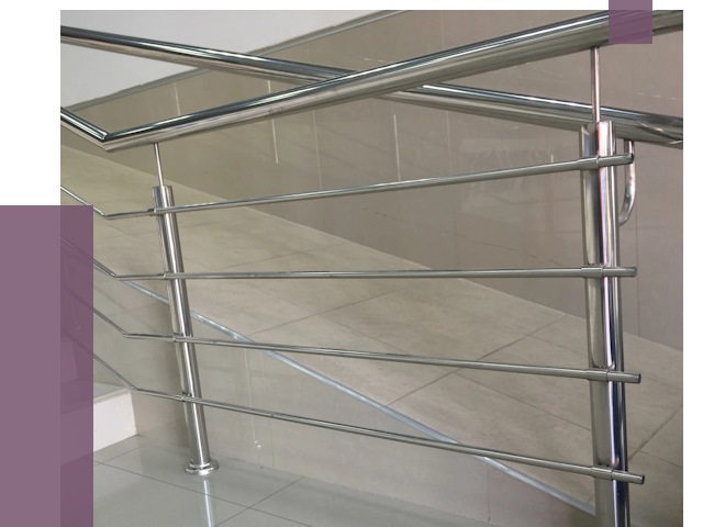 Изготовление поручней из нержавеющей стали в Ижевске